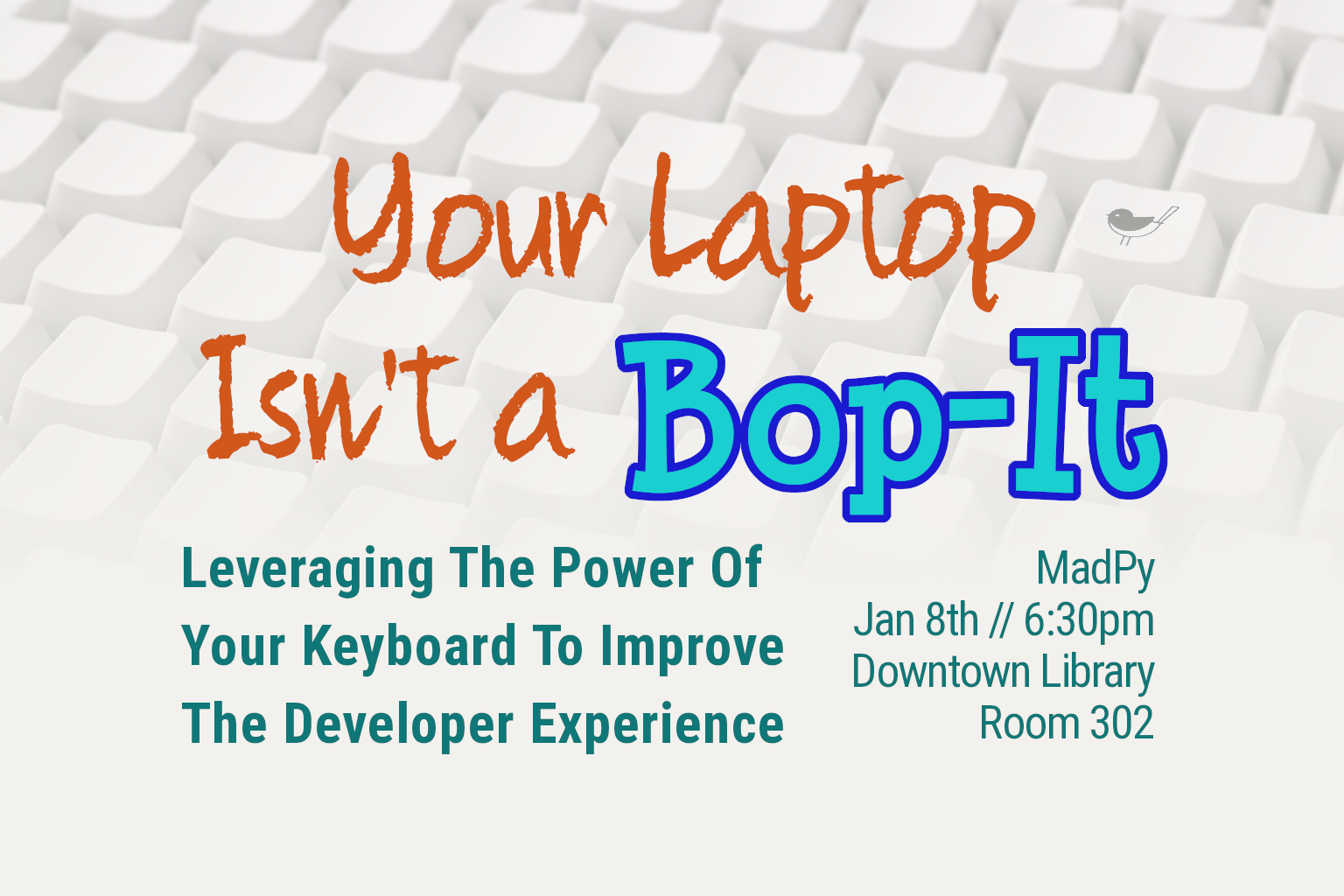 Logo for the MadPy talk